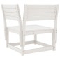 vidaXL Garten-Ecksofa Weiß 73x73x78 cm Massivholz Kiefer vidaXL Garten-Ecksofa Weiß 73x73x78 cm Massivholz Kiefer
