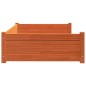 vidaXL Hundebett Wachsbraun 105,5x75,5x28 cm Massivholz Kiefer vidaXL Hundebett Wachsbraun 105,5x75,5x28 cm Massivholz Kiefer
