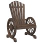 vidaXL Adirondack-Gartenstuhl Massivholz Tanne vidaXL Adirondack-Gartenstuhl Massivholz Tanne