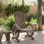 vidaXL Adirondack-Gartenstuhl Massivholz Tanne vidaXL Adirondack-Gartenstuhl Massivholz Tanne