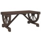 vidaXL Garten-Couchtisch 90x50x40 cm Massivholz Tanne vidaXL Garten-Couchtisch 90x50x40 cm Massivholz Tanne
