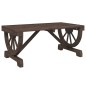 vidaXL Garten-Couchtisch 90x50x40 cm Massivholz Tanne vidaXL Garten-Couchtisch 90x50x40 cm Massivholz Tanne