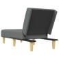 vidaXL Chaiselongue Dunkelgrau Stoff vidaXL Chaiselongue Dunkelgrau Stoff