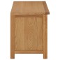 vidaXL Schuhregal 90x37x45 cm Eiche Massivholz vidaXL Schuhregal 90x37x45 cm Eiche Massivholz