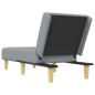 vidaXL Chaiselongue Hellgrau Stoff vidaXL Chaiselongue Hellgrau Stoff