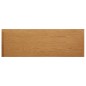vidaXL Schminktisch 110x40x75 cm Massivholz Eiche vidaXL Schminktisch 110x40x75 cm Massivholz Eiche