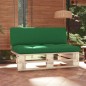 vidaXL Outdoor-Mittelsofa Paletten Imprägniertes Kiefernholz vidaXL Outdoor-Mittelsofa Paletten Imprägniertes Kiefernholz