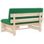 vidaXL Outdoor-Mittelsofa Paletten Imprägniertes Kiefernholz vidaXL Outdoor-Mittelsofa Paletten Imprägniertes Kiefernholz