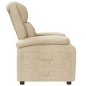 vidaXL Relaxsessel Creme Stoff vidaXL Relaxsessel Creme Stoff