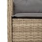 vidaXL 9-tlg. Garten-Essgruppe mit Kissen Beige Poly Rattan vidaXL 9-tlg. Garten-Essgruppe mit Kissen Beige Poly Rattan