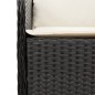 vidaXL 7-tlg. Garten-Essgruppe mit Kissen Schwarz Poly Rattan vidaXL 7-tlg. Garten-Essgruppe mit Kissen Schwarz Poly Rattan
