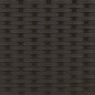 vidaXL Sonnenliege mit Kissen Schwarz Poly Rattan vidaXL Sonnenliege mit Kissen Schwarz Poly Rattan