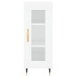 vidaXL Highboard Hochglanz-Weiß 34,5x34x180 cm Holzwerkstoff vidaXL Highboard Hochglanz-Weiß 34,5x34x180 cm Holzwerkstoff
