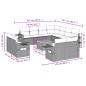 vidaXL 12-tlg. Garten-Sofagarnitur mit Kissen Beige Poly Rattan vidaXL 12-tlg. Garten-Sofagarnitur mit Kissen Beige Poly Rattan