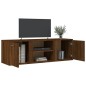 vidaXL TV-Schrank Braun Eichen-Optik 120x34x37 cm Holzwerkstoff vidaXL TV-Schrank Braun Eichen-Optik 120x34x37 cm Holzwerkstoff