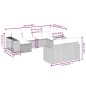 vidaXL 10-tlg. Garten-Sofagarnitur mit Kissen Grau Poly Rattan vidaXL 10-tlg. Garten-Sofagarnitur mit Kissen Grau Poly Rattan