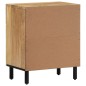 vidaXL Nachttisch 50x33x60 cm Massivholz Mango vidaXL Nachttisch 50x33x60 cm Massivholz Mango