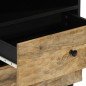 vidaXL Nachttisch 50x33x60 cm Massivholz Mango vidaXL Nachttisch 50x33x60 cm Massivholz Mango