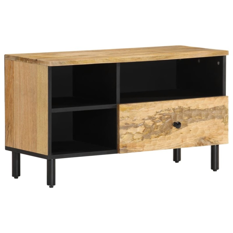 vidaXL TV-Schrank 80x33x46 cm Massivholz Mango vidaXL TV-Schrank 80x33x46 cm Massivholz Mango