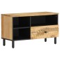 vidaXL TV-Schrank 80x33x46 cm Massivholz Mango vidaXL TV-Schrank 80x33x46 cm Massivholz Mango
