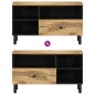 vidaXL TV-Schrank 80x33x46 cm Massivholz Mango vidaXL TV-Schrank 80x33x46 cm Massivholz Mango