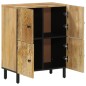 vidaXL Beistellschrank 60x33x75 cm Massivholz Mango vidaXL Beistellschrank 60x33x75 cm Massivholz Mango
