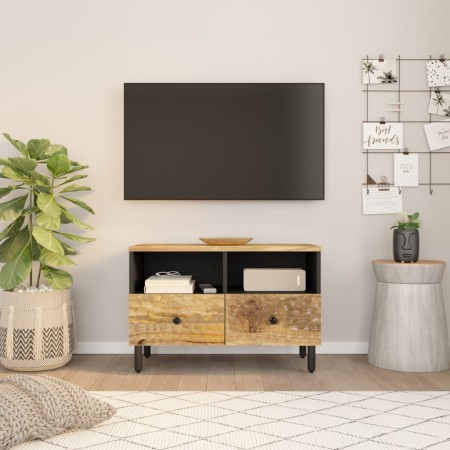 vidaXL TV-Schrank 70x33x46 cm Massivholz Mango