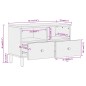 vidaXL TV-Schrank 70x33x46 cm Massivholz Mango vidaXL TV-Schrank 70x33x46 cm Massivholz Mango
