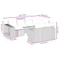 vidaXL 11-tlg. Garten-Sofagarnitur mit Kissen Beige Poly Rattan vidaXL 11-tlg. Garten-Sofagarnitur mit Kissen Beige Poly Rattan