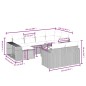 vidaXL 11-tlg. Garten-Sofagarnitur mit Kissen Beige Poly Rattan vidaXL 11-tlg. Garten-Sofagarnitur mit Kissen Beige Poly Rattan