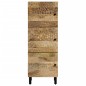 vidaXL Highboard 40x33x110 cm Massivholz Mango vidaXL Highboard 40x33x110 cm Massivholz Mango