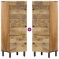 vidaXL Highboard 40x33x110 cm Massivholz Mango vidaXL Highboard 40x33x110 cm Massivholz Mango