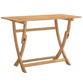 vidaXL Gartentisch Klappbar 110x55x75 cm Massivholz Akazie