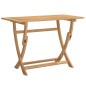 vidaXL Gartentisch Klappbar 110x55x75 cm Massivholz Akazie vidaXL Gartentisch Klappbar 110x55x75 cm Massivholz Akazie