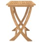 vidaXL Gartentisch Klappbar 110x55x75 cm Massivholz Akazie vidaXL Gartentisch Klappbar 110x55x75 cm Massivholz Akazie