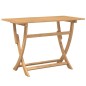 vidaXL Gartentisch Klappbar 110x55x75 cm Massivholz Akazie vidaXL Gartentisch Klappbar 110x55x75 cm Massivholz Akazie