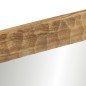 vidaXL Badspiegel 50x70x2,5 cm Massivholz Mango und Glas vidaXL Badspiegel 50x70x2,5 cm Massivholz Mango und Glas