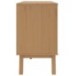 vidaXL Schubladenschrank OLDEN Grau und Braun Massivholz Kiefer vidaXL Schubladenschrank OLDEN Grau und Braun Massivholz Kiefer