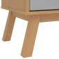vidaXL Schubladenschrank OLDEN Grau und Braun Massivholz Kiefer vidaXL Schubladenschrank OLDEN Grau und Braun Massivholz Kiefer