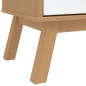 vidaXL Schubladenschrank OLDEN Weiß und Braun Massivholz Kiefer vidaXL Schubladenschrank OLDEN Weiß und Braun Massivholz Kiefer