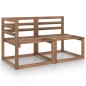 8-tlg. Garten-Lounge-Set mit Kissen Schwarz 8-tlg. Garten-Lounge-Set mit Kissen Schwarz