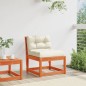 vidaXL Gartensofa mit Kissen Wachsbraun Massivholz Kiefer vidaXL Gartensofa mit Kissen Wachsbraun Massivholz Kiefer