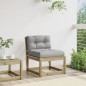 vidaXL Gartensofa mit Kissen Kiefernholz Imprägniert vidaXL Gartensofa mit Kissen Kiefernholz Imprägniert