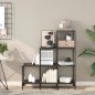 vidaXL Bücherregal Braun Eichen-Optik 92x30x102cm Holzwerkstoff Metall vidaXL Bücherregal Braun Eichen-Optik 92x30x102cm Holzwerkstoff Metall