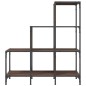 vidaXL Bücherregal Braun Eichen-Optik 92x30x102cm Holzwerkstoff Metall vidaXL Bücherregal Braun Eichen-Optik 92x30x102cm Holzwerkstoff Metall