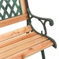 vidaXL Gartenbank 116 cm Massivholz Tanne und Stahl vidaXL Gartenbank 116 cm Massivholz Tanne und Stahl