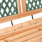 vidaXL Gartenbank 116 cm Massivholz Tanne und Stahl vidaXL Gartenbank 116 cm Massivholz Tanne und Stahl