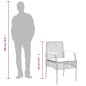vidaXL 7-tlg. Garten-Essgruppe mit Kissen Beige Poly Rattan vidaXL 7-tlg. Garten-Essgruppe mit Kissen Beige Poly Rattan