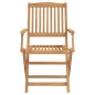 vidaXL Gartenstühle 2 Stk. Klappbar 58x54,5x90 cm Massivholz Akazie vidaXL Gartenstühle 2 Stk. Klappbar 58x54,5x90 cm Massivholz Akazie