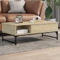 vidaXL Couchtisch Sonoma-Eiche 100x50x35 cm Holzwerkstoff und Metall vidaXL Couchtisch Sonoma-Eiche 100x50x35 cm Holzwerkstoff und Metall